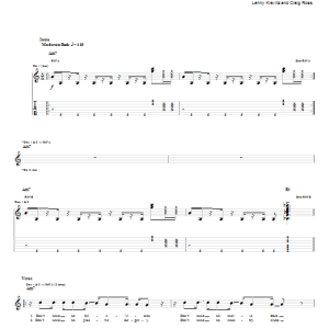 Lenny Kravitz Love Love Love Musik Noten - Guitar Tab - 69668-0