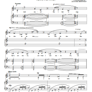 Leonard Bernstein I Hate Music! Musik Noten - Piano & Vocal - 93029-0