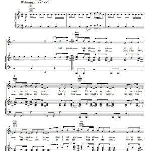 Lincoln Brewster Everywhere I Go Musik Noten - Piano, Vocal & Guitar Chords - 67004-0