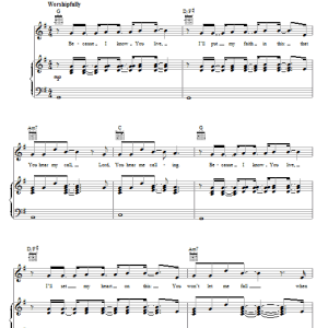 Lincoln Brewster Whom Shall I Fear Musik Noten - Piano, Vocal & Guitar Chords - 77054-0