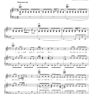 Luke Bryan Someone Else Calling You Baby Musik Noten - Piano, Vocal & Guitar Chords - 78157-0