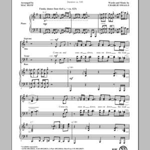 Mac Huff Ease On Down The Road Musik Noten - SATB Choir - 154024-0