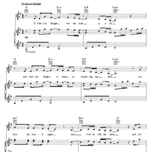Mandisa He Will Come Musik Noten - Piano, Vocal & Guitar Chords - 92830-0
