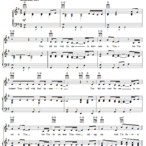 Mark Altrogge I'm Forever Grateful Musik Noten - Piano, Vocal & Guitar Chords - 27469-0