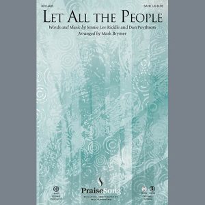 Mark Brymer Let All The People Musik Noten - SATB Choir - 94284-thumbnail