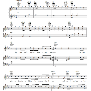 Matt Maher Empty And Beautiful Musik Noten - Piano, Vocal & Guitar Chords - 72362-0