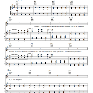 Matt Redman 27 Million Musik Noten - Piano, Vocal & Guitar Chords - 94459-0