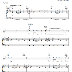 Matt Redman Fires Musik Noten - Piano, Vocal & Guitar Chords - 84925-0