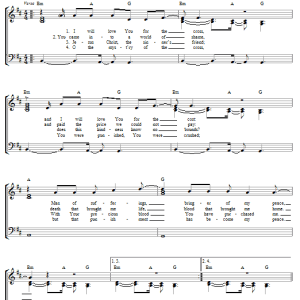 Matt Redman For The Cross Musik Noten - Piano, Vocal & Guitar Chords - 58165-0