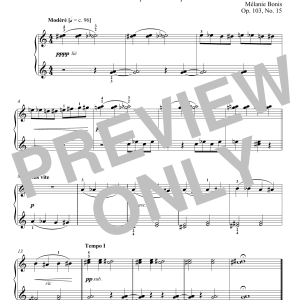 Melanie Bonis Meow! Purr! (Miaou! Ronron!) Musik Noten - Piano Solo - 180317-0