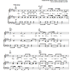 MercyMe Welcome To The New Musik Noten - Piano, Vocal & Guitar Chords - 154252-0