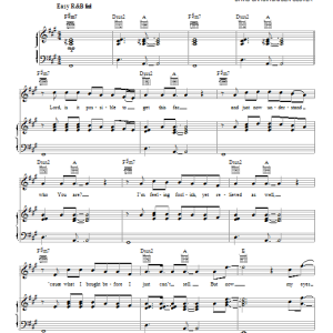 MercyMe Wishful Thinking Musik Noten - Piano, Vocal & Guitar Chords - 154257-0