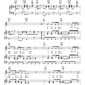 MercyMe You Reign Musik Noten - Piano, Vocal & Guitar Chords - 68085-0