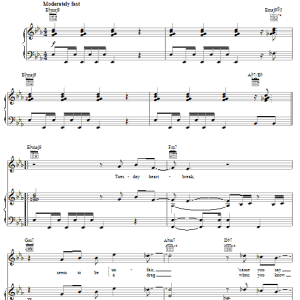 Michael McDonald Tuesday Heartbreak Musik Noten - Piano, Vocal & Guitar Chords - 57351-0