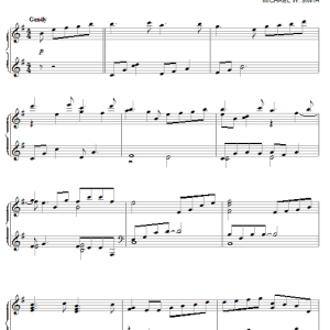 Michael W. Smith Prayer For Taylor Musik Noten - Piano Solo - 20074-0