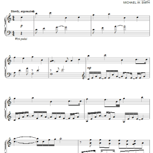 Michael W. Smith The Giving Musik Noten - Piano Solo - 20080-0