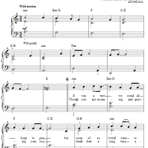 Michael W. Smith This Is Your Time Musik Noten - Easy Piano - 50577-0