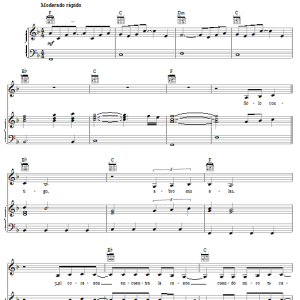 Milly Quezada Entre Tu Cuerpo Y El Mio Musik Noten - Piano, Vocal & Guitar Chords - 65328-0