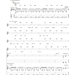 Ministry Let's Go Musik Noten - Guitar Tab - 150086-0