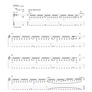 Ministry Senor Peligro Musik Noten - Guitar Tab - 150073-0
