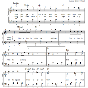 Ned Washington & Leigh Harline Give A Little Whistle (from Pinocchio) Musik Noten - Easy Piano - 94257-0