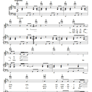 Neil Diamond Forgotten Musik Noten - Piano, Vocal & Guitar Chords - 68136-0