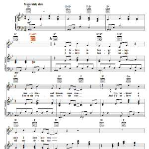 Neil Diamond I Believe In Happy Endings Musik Noten - Piano, Vocal & Guitar Chords - 19996-0