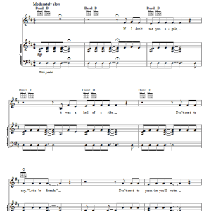 Neil Diamond If I Don't See You Again Musik Noten - Piano, Vocal & Guitar Chords - 68134-0