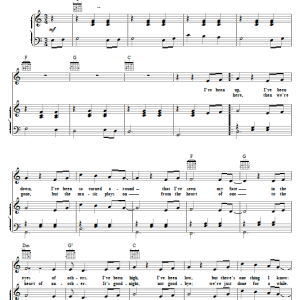 Neil Diamond Turn Down The Lights Musik Noten - Piano, Vocal & Guitar Chords - 19988-0