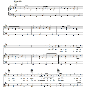 Neil Young Boxcar Musik Noten - Piano, Vocal & Guitar Chords - 65643-0