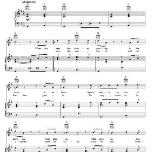 Neil Young Ever After Musik Noten - Piano, Vocal & Guitar Chords - 65645-0