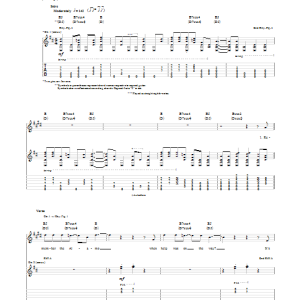 Neil Young Ride My Llama Musik Noten - Guitar Tab - 71794-0