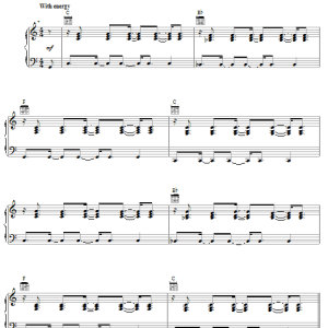 Newsboys I Fought The La... Musik Noten - Piano, Vocal & Guitar Chords - 63625-0