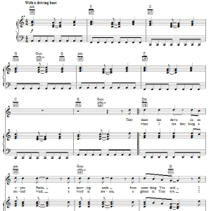 Newsboys I Love Your Ways Musik Noten - Piano, Vocal & Guitar Chords - 31522-0