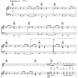 Newsboys Take Me To Your Leader Musik Noten - Piano, Vocal & Guitar Chords - 63630-0