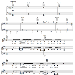 Nichole Nordeman Hold On Musik Noten - Piano, Vocal & Guitar Chords - 51335-0