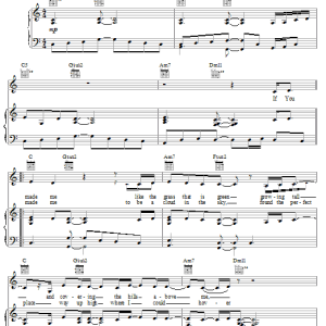 Nichole Nordeman My Offering Musik Noten - Piano, Vocal & Guitar Chords - 21593-0