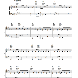 Nichole Nordeman No More Chains Musik Noten - Piano, Vocal & Guitar Chords - 51329-0