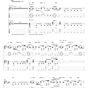 Night Ranger Sing Me Away Musik Noten - Guitar Tab - 64772-0