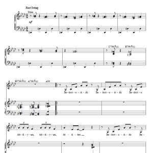 Nikki Yanofsky Air Mail Special Musik Noten - Piano & Vocal - 79965-0