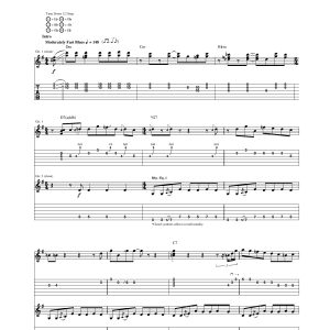 Otis Rush My Baby's A Good 'Un Musik Noten - Guitar Tab - 170759-0