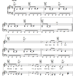 Out Of The Grey Steady Me Musik Noten - Piano, Vocal & Guitar Chords - 66827-0