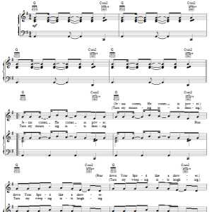 Passion Band Freedom Song Musik Noten - Piano, Vocal & Guitar Chords - 52686-0