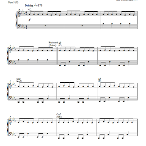 Passion Not Ashamed Musik Noten - Piano, Vocal & Guitar Chords - 88975-0