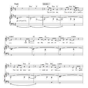 Passion You Revive Me Musik Noten - Piano, Vocal & Guitar Chords - 88957-0