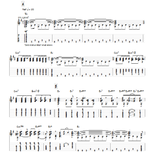Pat Metheny Pipeline Musik Noten - Guitar Tab - 96723-0