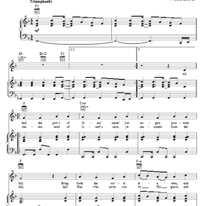 Paul Baloche All Hail The Power Of Jesus' Name Musik Noten - Piano, Vocal & Guitar Chords - 71760-0