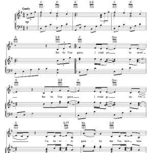 Paul Baloche But For Your Grace Musik Noten - Piano, Vocal & Guitar Chords - 71762-0