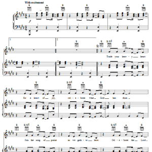 Paul Baloche Celebrate The Lord Of Love Musik Noten - Piano, Vocal & Guitar Chords - 27458-0