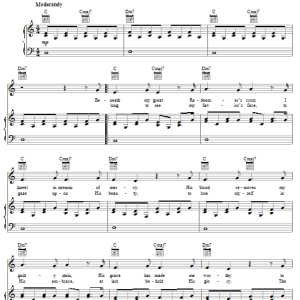 Paul Baloche Great Redeemer Musik Noten - Piano, Vocal & Guitar Chords - 62574-0